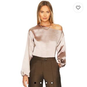 Lexi one shoulder blouse- Line & Dot